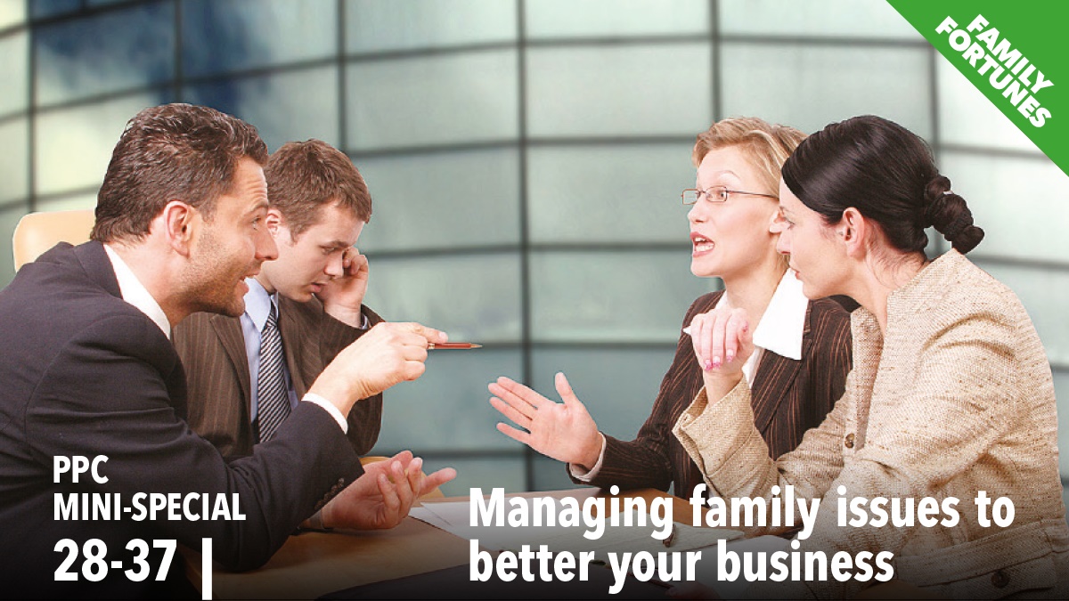 Managing family issues to better your business Managing family issues to better your business
